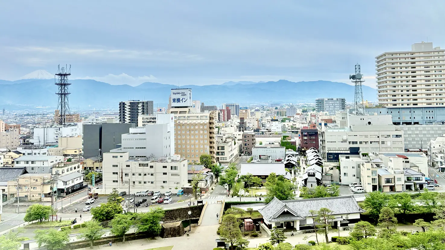 山梨県内の風景